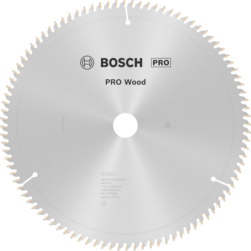 Bosch Accessories Bosch Professional 1x Kreissägeblatt Optiline Wood (Sägeblatt für Holz, Ø 305 x 30