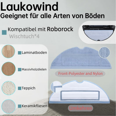 Ersatz Zubehör Set für Roborock S7 S7+ S7 Plus S7 MaxV S7 Pro S7 MaxV Ultra T7 Staubsauger,18 Ersatz