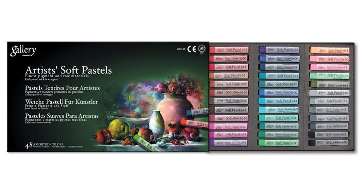 Gallery 38166 Soft Pastellset Stärke 1cm, L: 6,5cm,48asstd