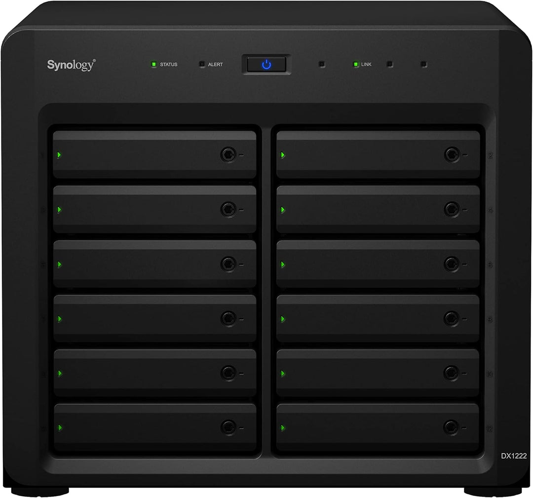 SYNOLOGY DX1222 Festplattenerweiterungsgehäuse schwarz
