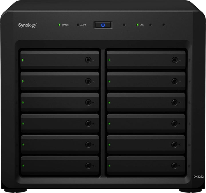 SYNOLOGY DX1222 Festplattenerweiterungsgehäuse schwarz