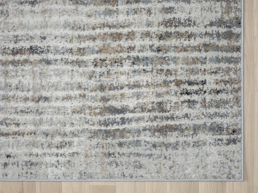 MY-RUG Teppich Aria rechteckig Creme 150 x 80 cm Läufer meliert für den Flur und Eingang, Schlafzimm