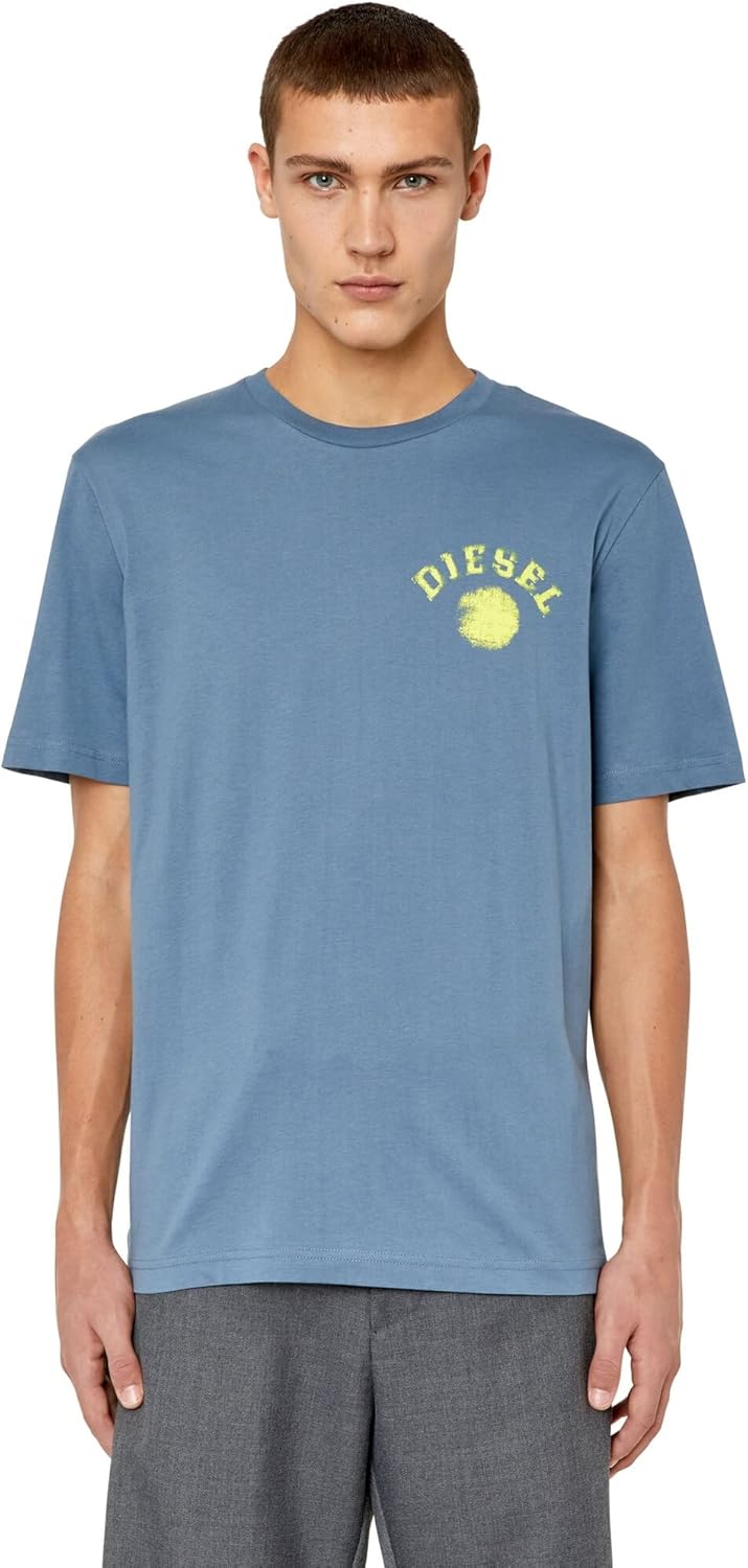 Diesel Herren T-Shirt L 87p-0 Grad, L 87p-0 Grad