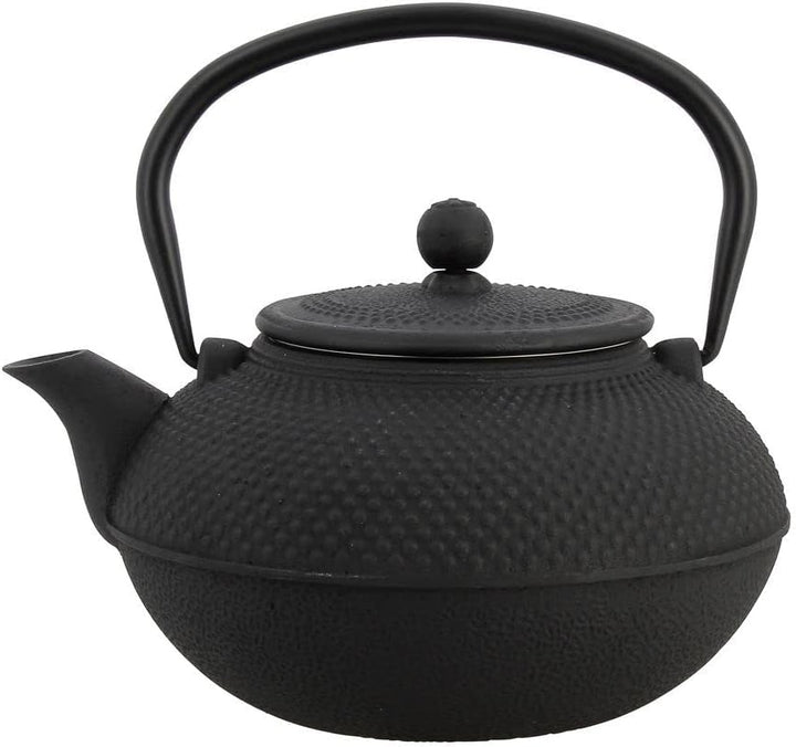 TheKitchenette 7321423 Teekanne, Gusseisen, 1,5 l, Schwarz 1L50, 1L50