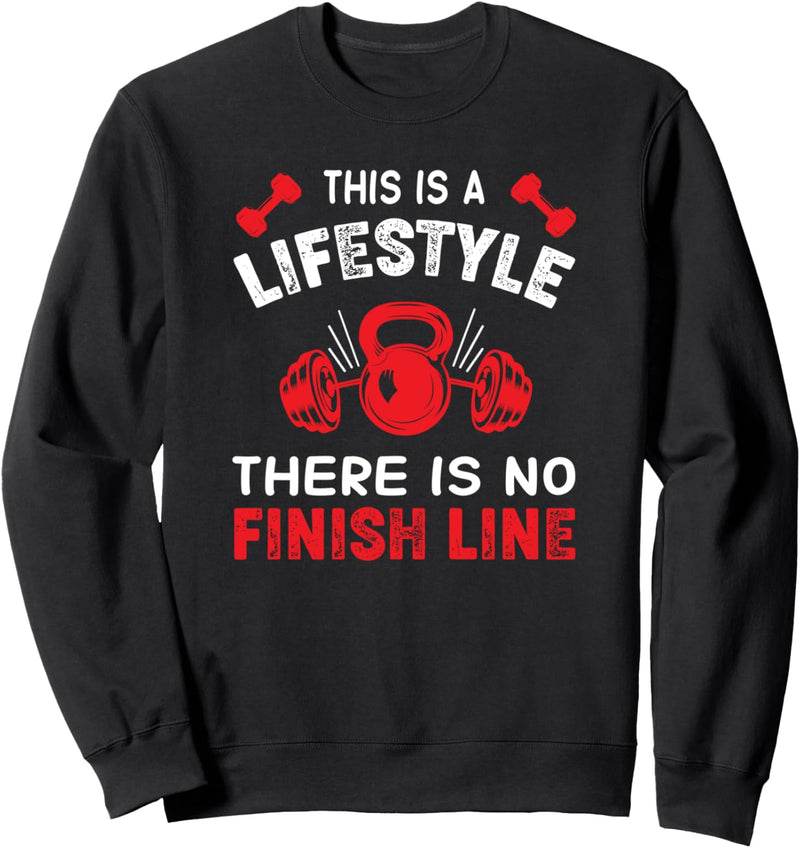 Dies ist ein lustiger Lifestyle Workout Gym Fitness Sweatshirt