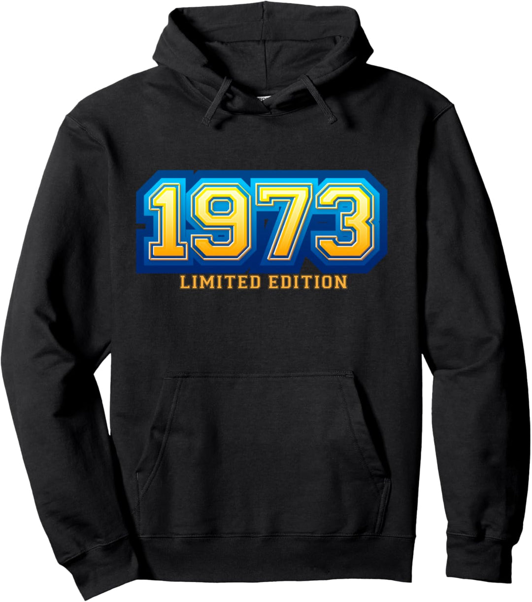 51. Geburtstag Mann Frau 51 Jahre 1973 Deko Lustig Geschenk Pullover Hoodie