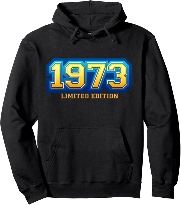51. Geburtstag Mann Frau 51 Jahre 1973 Deko Lustig Geschenk Pullover Hoodie