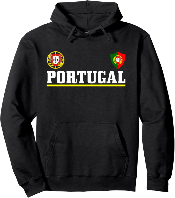 Portugal Pride Portugiesische Flagge Pullover Hoodie
