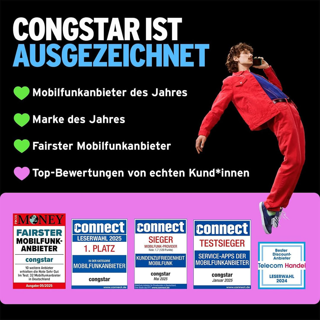 congstar Prepaid Bundle - Motorola Edge 50 Neo 12/512GB, grau Prepaid L