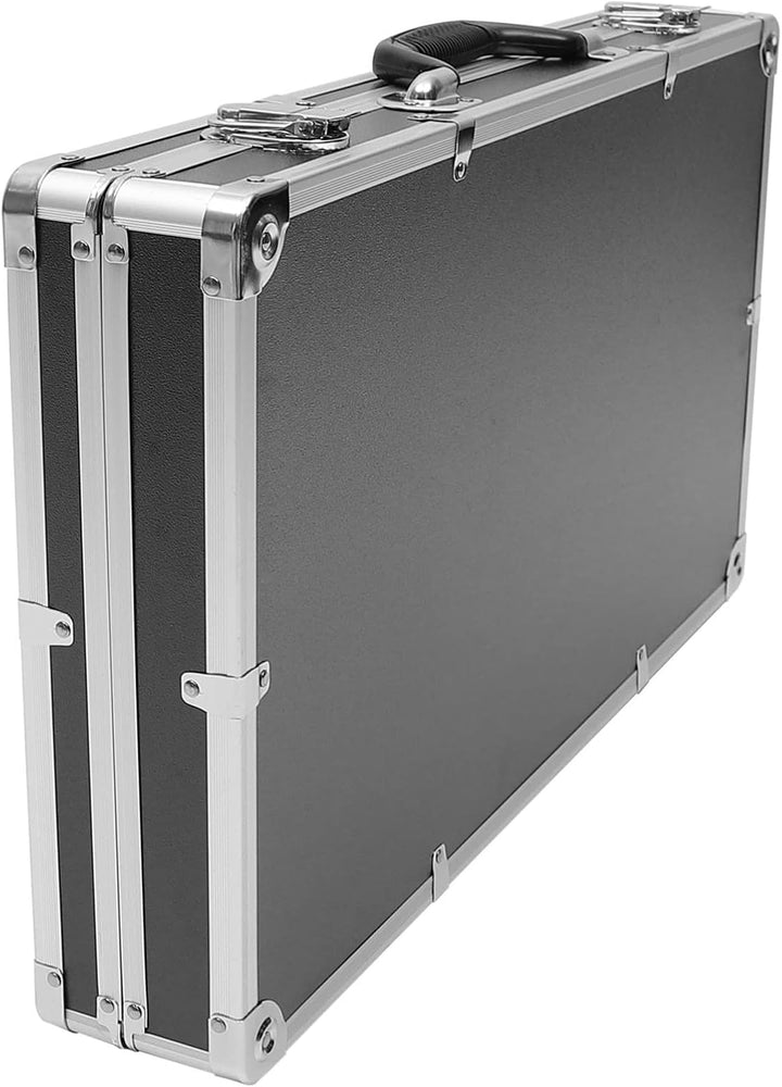 DOITOOL Werkzeugkoffer aus Aluminium Flightcase mit Schaumstoffpolsterung Abschliessbarer Werkzeugka