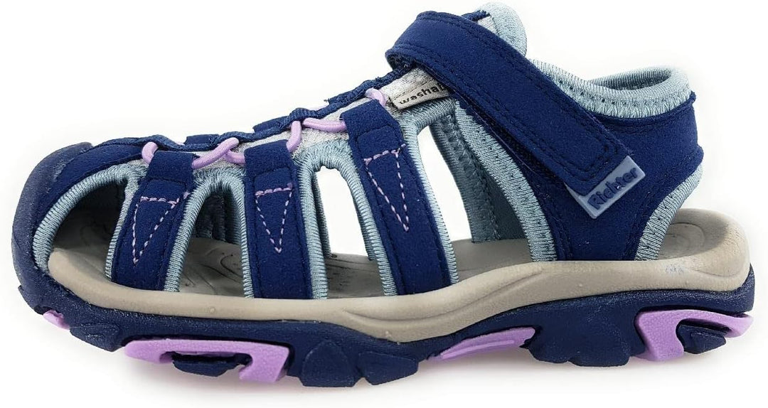 Richter Kinderschuhe Jungen Boulder Sandale 37 EU Nautisches Eisflieder, 37 EU Nautisches Eisflieder
