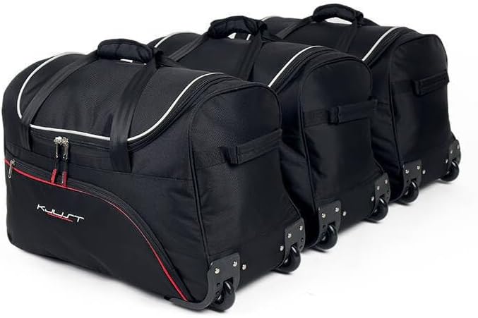 KJUST Dedizierte Reisetaschen 3 STK kompatibel mit BMW 1 Hatchback F40 2019+