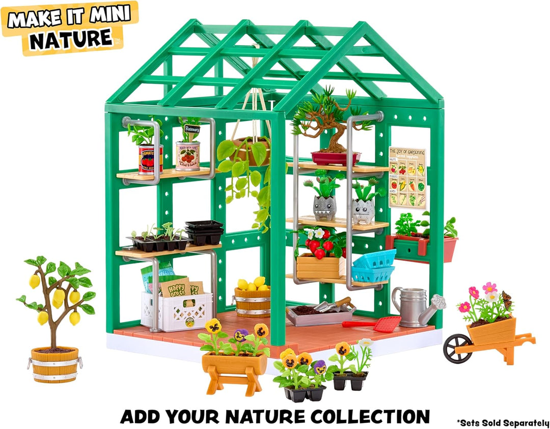 MGA's Miniverse Make It Mini Spaces Greenhouse – BAU-Set, Individuell Gestalten, Bastelei, Für Samml