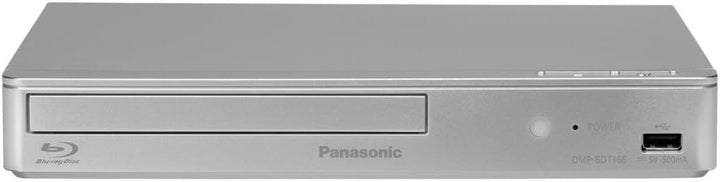 Panasonic DMP-BDT168EG Kompakter 3D Blu-ray Player (Full HD Upscaling, Internet Apps, LAN-Anschluss,