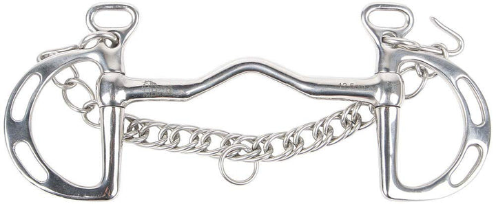 Harry´s Horse Thiedemannkandare mit Zungenbügel 13mm, Grösse:13.5, L