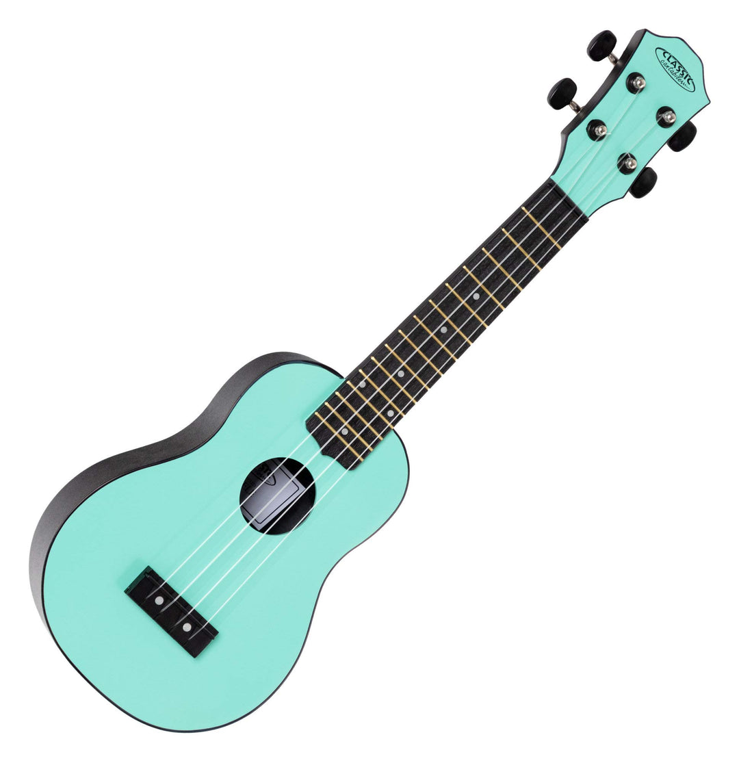 Classic Cantabile OV-04 TQ Ukulele - Sopran-Ukulele im Roundback-Design - Mensur: 342 mm - Korpus un