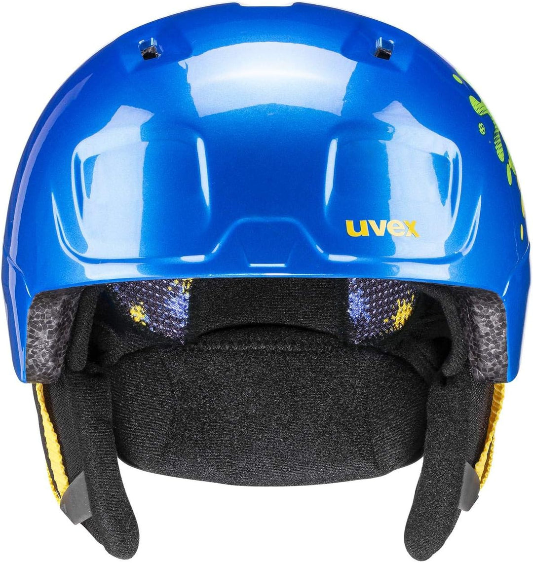 uvex Unisex Jugend Heyyya Skihelm Single 46-50 cm blue splash, Single 46-50 cm blue splash