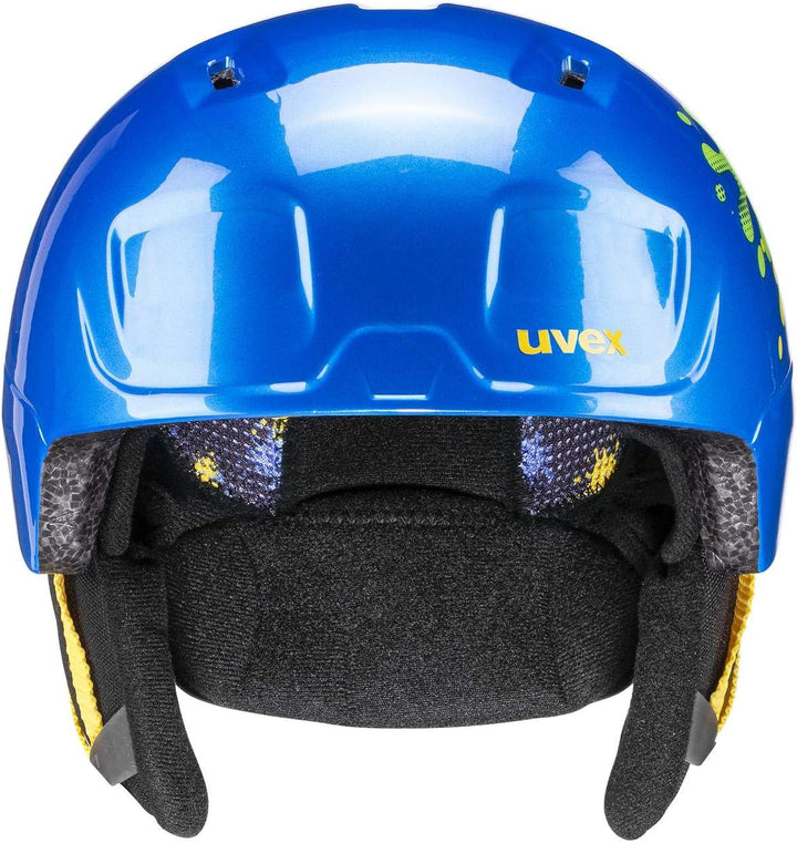 uvex Unisex Jugend Heyyya Skihelm Single 46-50 cm blue splash, Single 46-50 cm blue splash