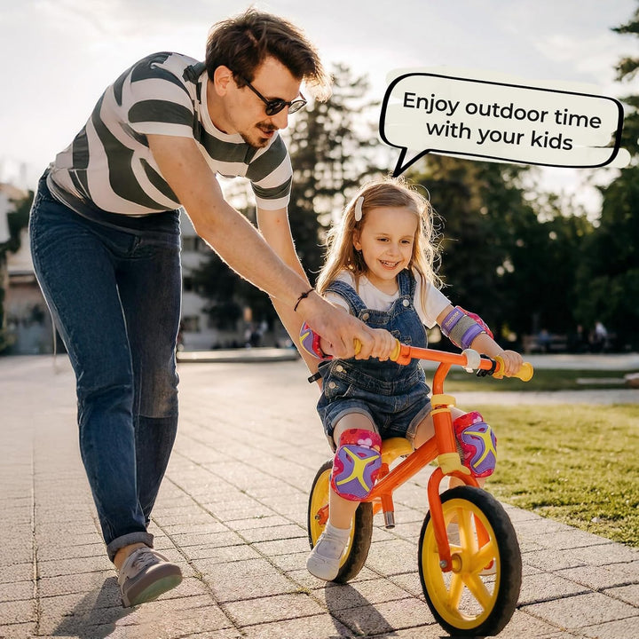 BOSONER Knieschoner Kinder Schoner Inliner Protektoren: 6er Set Schützer Inline Skates Knie Und Elle