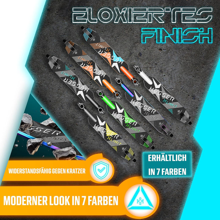 KESSER® Stunt Scooter X-Limit - 360° Lenkung Robuster Funscooter Stuntscooter mit ABEC 9 Kugellagern