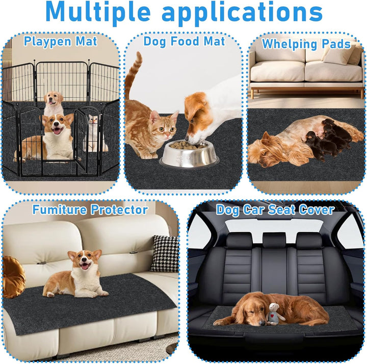 Hundelaufstallmatte,Hundekäfigunterlage für Zwingertraining,Unterlage für Haustierkäfigmatte,absorbi