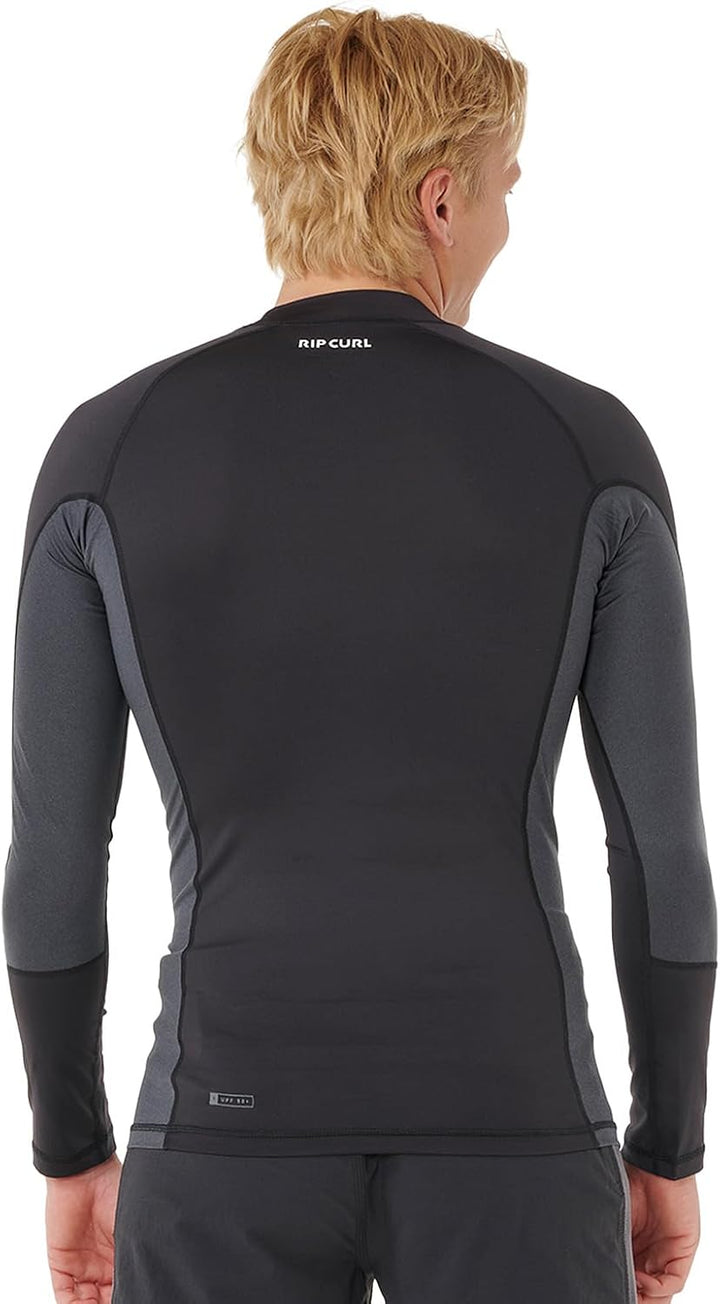 Rip Curl 2026 Männer Waves Perf Long Sleeve Vest 16FMRV - Black XXL, XXL
