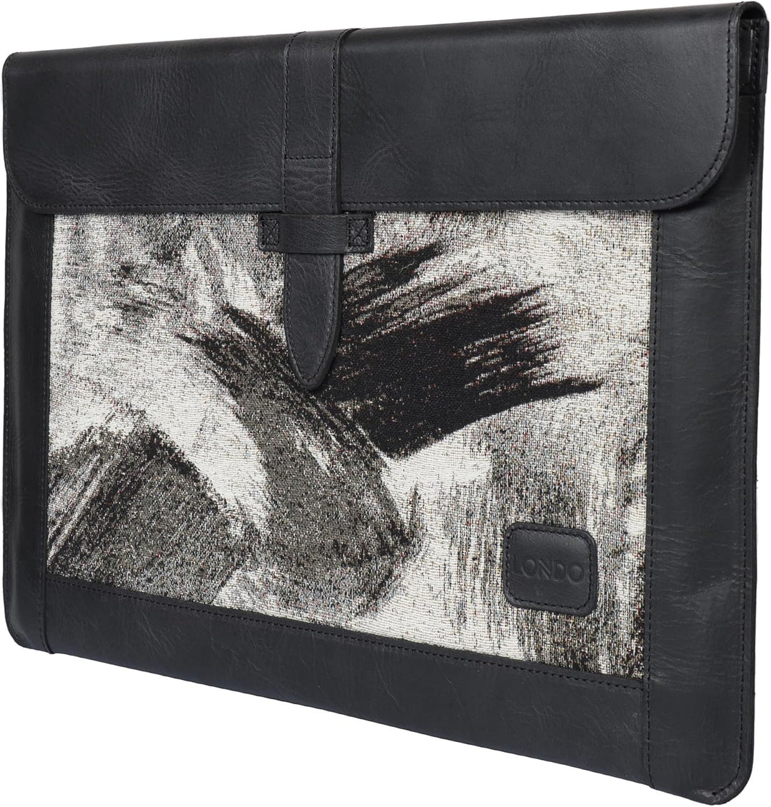 Londo Echtleder Tasche, Hülle für MacBook Pro – 13,3 & 13 Zoll und iPad Pro 12.9 Zoll Kompatibel mit