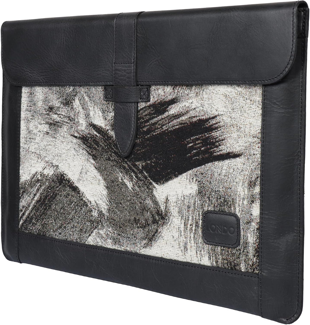 Londo Echtleder Tasche, Hülle für MacBook Pro – 13,3 &amp; 13 Zoll und iPad Pro 12.9 Zoll Kompatibel mit