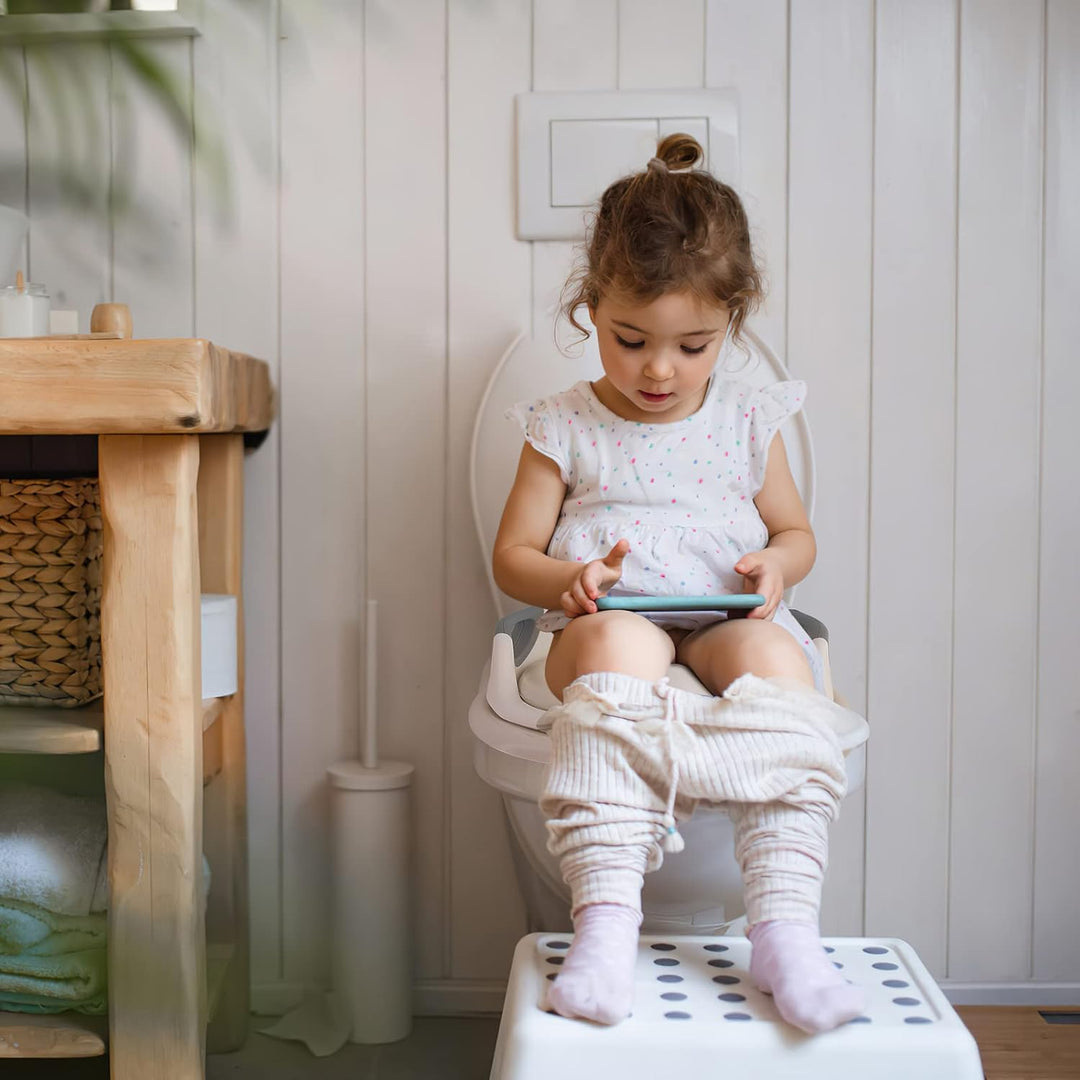 Toilettensitz Kinder, Wc Sitz Kinder, Toilettensitze Kinder mit Sanft Kissen und Spritzschutz, Töpfc