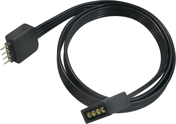 Akasa LED Streifen Licht Verlängerungskabel, 4 pin RGB Anschluss Verlängerung Kabel, LED Strip Exten