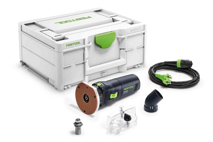 Festool Kantenfräse OFK 500 Q-Plus R3 (mit Abrundfräser, Absaughaube), im Systainer