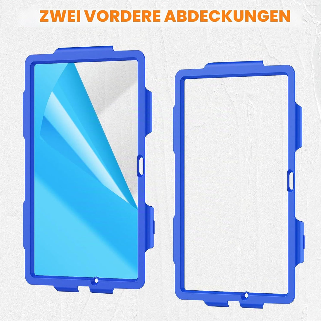 SEYMAC stock Hülle für Samsung Galaxy Tab A11+ Plus/A9+ Plus 11 Zoll 2025/2023, Stossfeste Hülle mit