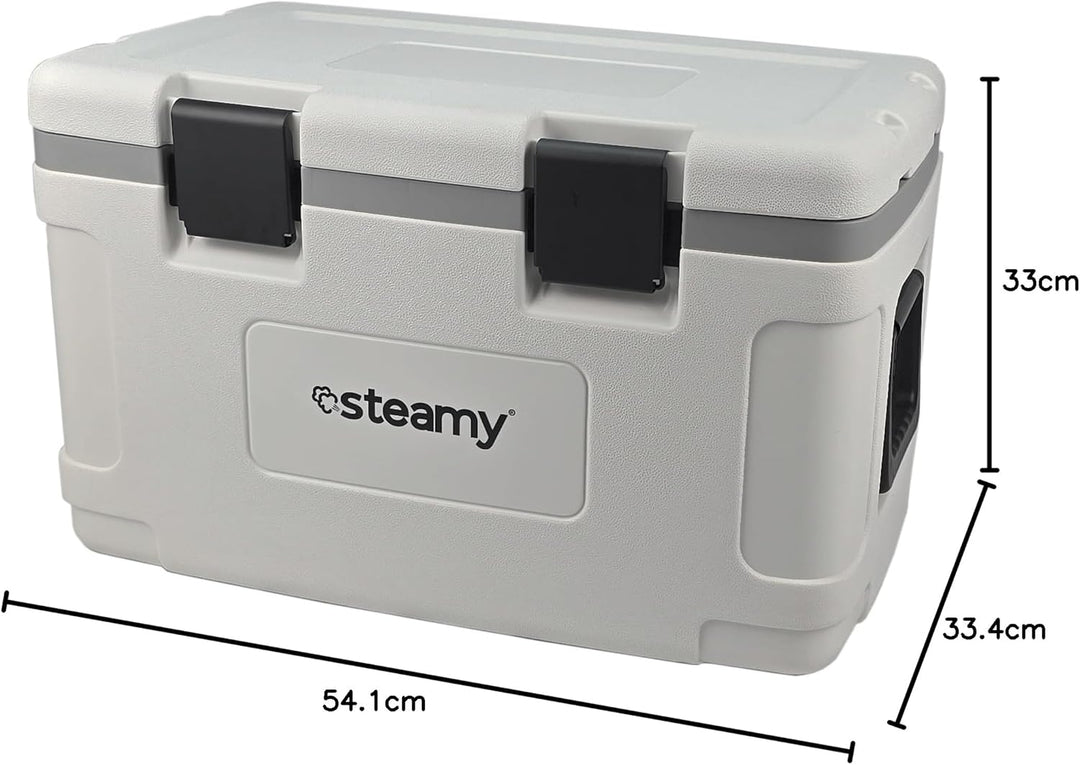 Steamy Marine 35 Kühlbox, 35 Liter, Weiss
