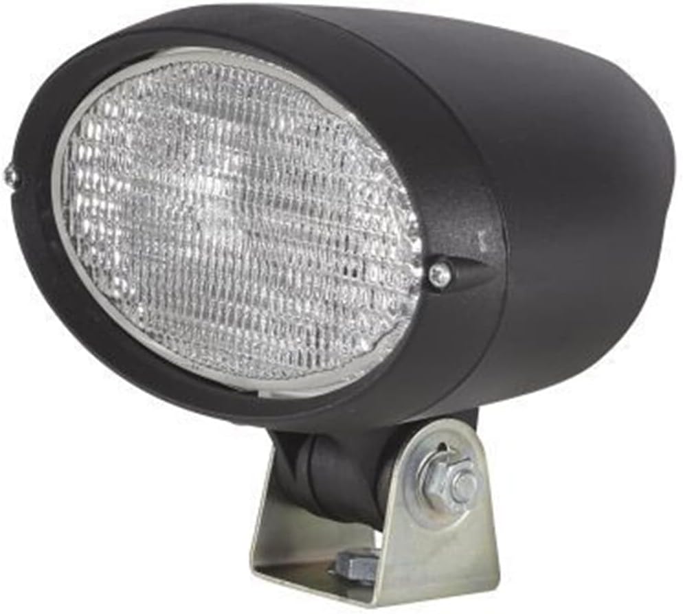 HELLA - Halogen-Arbeitsscheinwerfer - Oval 100 - 12V - Anbau/geschraubt - stehend/schwenkbarer Monta