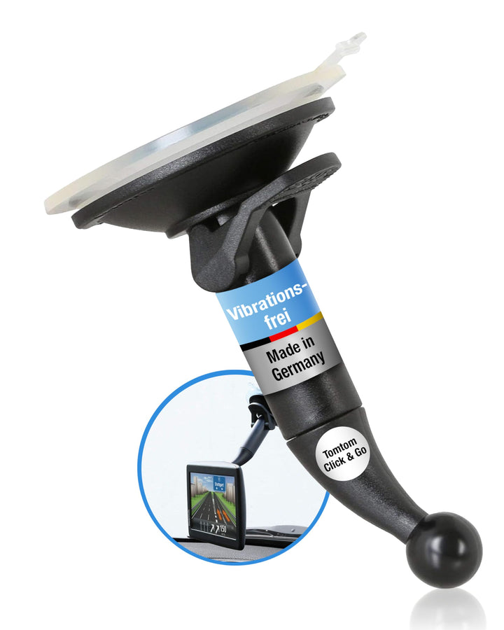 Wicked Chili KFZ Halterung kompatibel mit Tomtom Click & Go/EasyPort Autohalterung Start 40, 50, 60