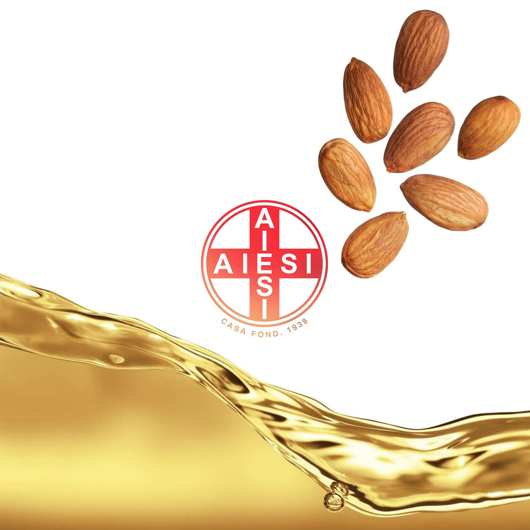 AIESI® Mandelöl Süss Ph.Eur. 100% rein kaltgepresst (1 Liter Flasche), Für pharmazeutische, lebensmi