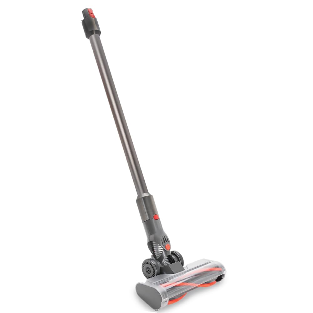 PRIMEBAG Saugrohr und Elektrobürste mit Soft-Walze kompatibel mit Dyson V10 V11 V15 V7 V8 SV10 SV11
