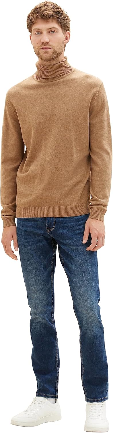 TOM TAILOR Herren Jeans 10622022 Josh Regular Slim 28W / 30L 10281 - Mid Stone Wash Denim, 28W / 30L