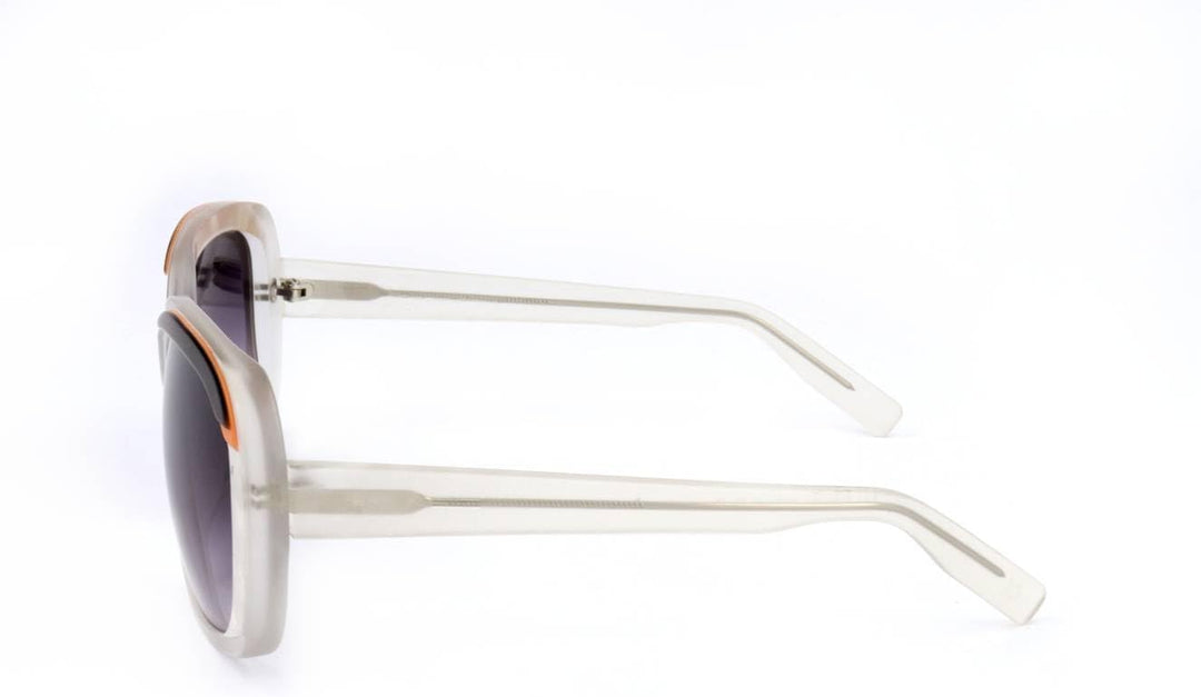 Italia Independent Damen 0047-093-000 Sonnenbrille, Weiss (Blanco), 55