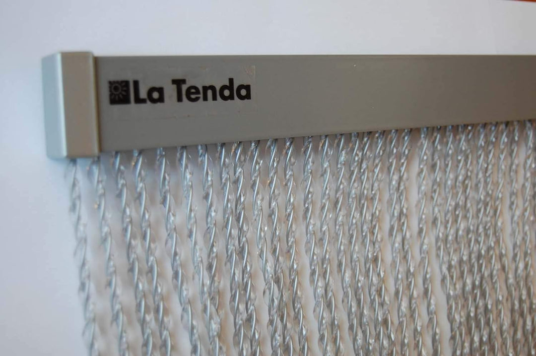 La Tenda Türvorhang, transparent-grau,