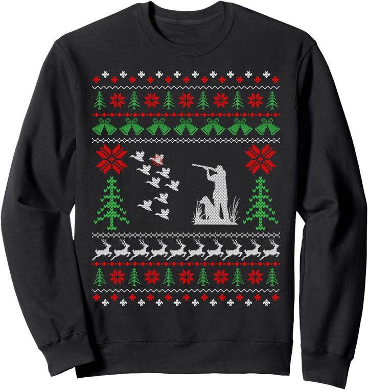 Entenjäger Weihnachtsgeschenke Ente Jagd Ugly Christmas Sweatshirt