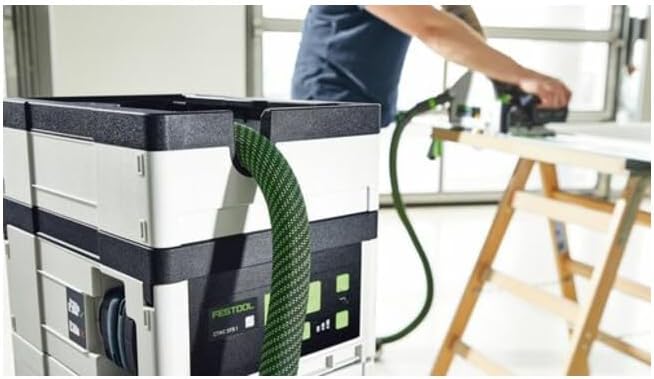 Festool Akku-Absaugmobil CTMC SYS HPC 4,0 I-Plus CLEANTEC (mit Hauptfilter, Filtersack, Saugschlauch