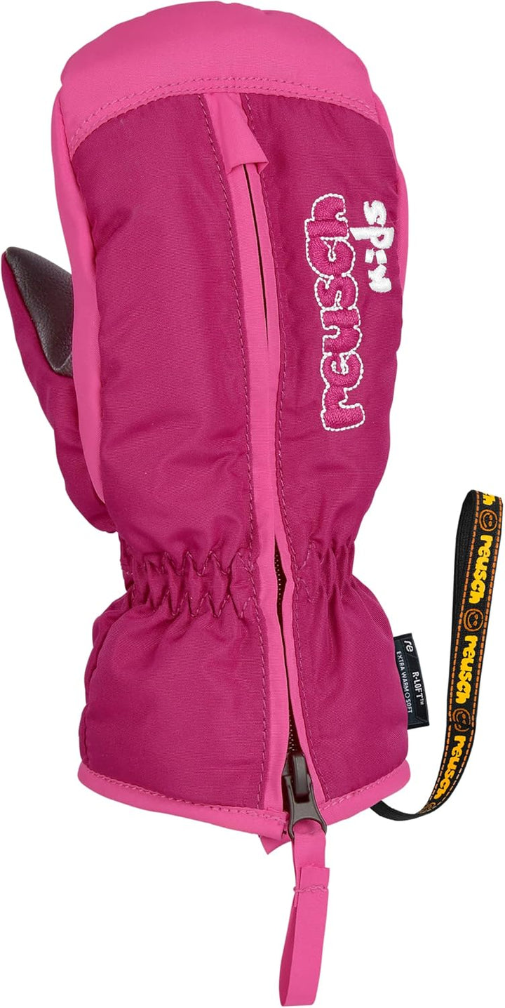 Reusch Unisex Baby Ben Mitten Handschuhe 2 Fucsia Purple/Knock Pink, 2 Fucsia Purple/Knock Pink