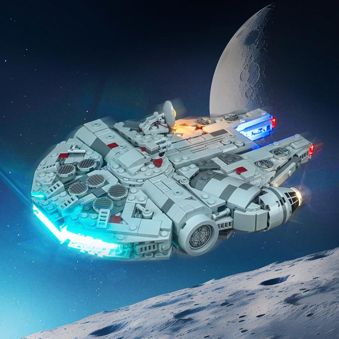 Licht Kompatibel mit Lego Millennium Falcon 75375, Nur Lichter Set - Kein Modell, Sonderanfertigung
