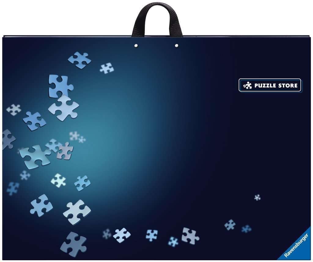 Ravensburger Puzzlemappe für Puzzles mit bis zu 1000 Teilen, Kombination aus Puzzle-Sortierschale &
