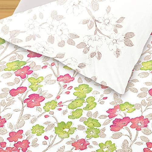 Bierbaum Bettwäsche 3038, Mako-Satin, Made in Germany, beere 01, 155x220 + 80x80 cm, Komfortgrösse 1