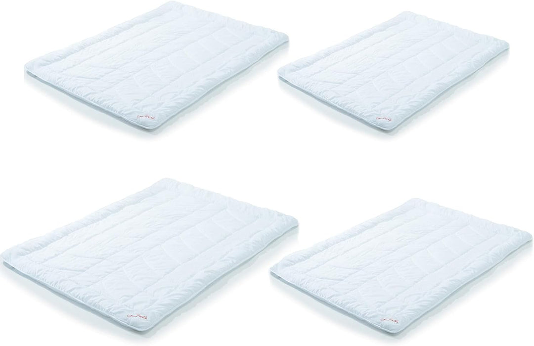 CelinaTex First Class Duo Bettdecke 200 x 220 cm Winter Steppdecke warm Qualitäts Decke Herbst atmun