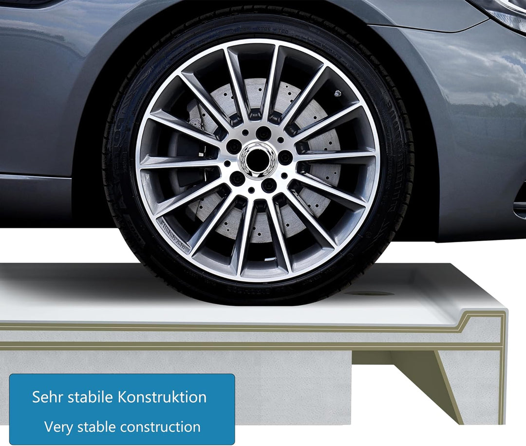 AQUABAD Duschwanne/Duschtasse | Ultima mit LeakProtect Technologie Smooth White 70x120cm Rechteck 70