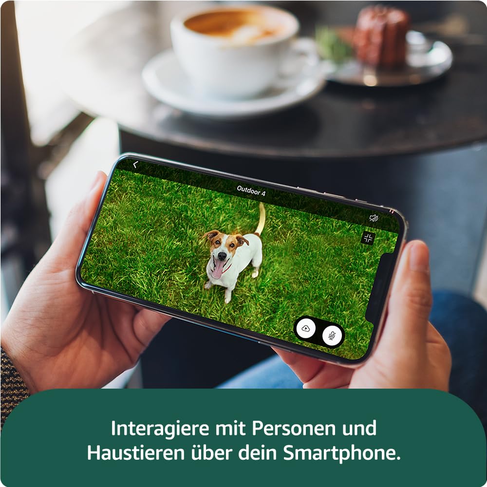 Blink Aussenkamera 4 mit Blink Videotürklingel, inkl. Sync-Basismodul 2 Kameras mit 0 € Videotürklin