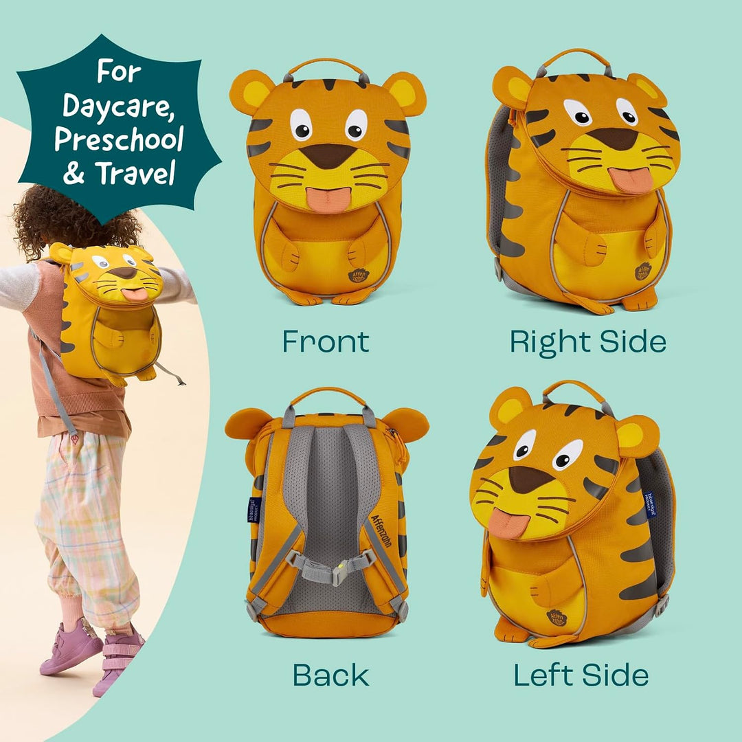 Affenzahn Kinderrucksack Kleiner Freund | Ergonomischer Kindergarten-Rucksack für Kinder von 1 bis 3